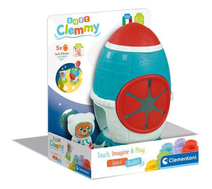 Senzorická raketa s kostičkami Clemmy baby