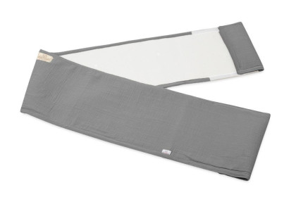 Mušelínový mantinel do postýlky Bump Air 180 x 30 cm Babymatex