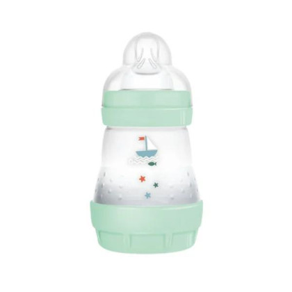 Dětská antikoliková láhev 160 ml Perfect Start 160 ml 0 m+ MAM Mátová