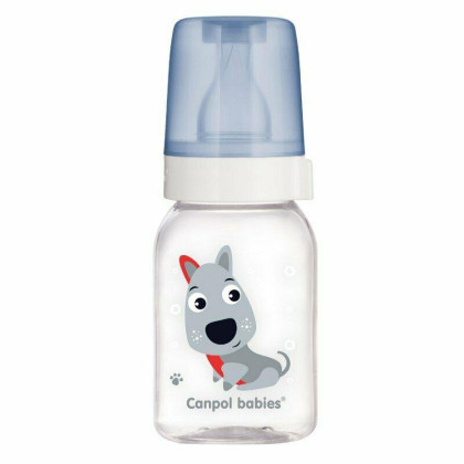 Canpol babies Láhev s potiskem CUTE ANIMALS 120 ml