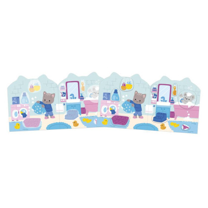 Samolepky Dům 7 předloh Stickers Janod