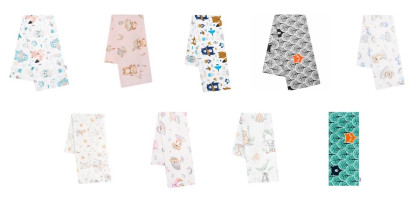 Flanelová plena s potiskem 70 x 80 cm New Baby