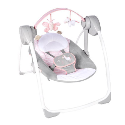 Houpačka s melodií Flora the Unicorn™ 0 m+ do 9 kg Ingenuity
