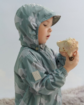 Větrovka Shells Sea Tot Green Leokid