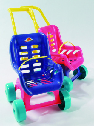 Plastový kočárek Buggy Sport 25x49x40 cm
