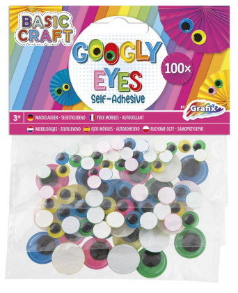 Nalepovací očička barevná