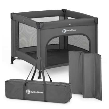 Ohrádka cestovní Nook Urban Charcoal Grey Petite & Mars