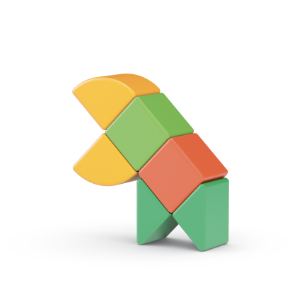 Geomag Magicube Shapes 6 dílků
