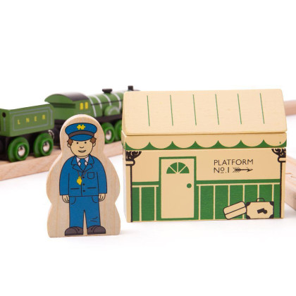 Dřevěná vláčkodráha Flying scotsman Bigjigs Rail