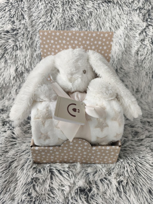 Plyšová hračka s dekou 75x100 cm