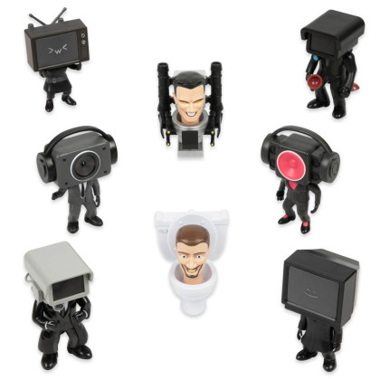 Skibidi Toilet minifigurky Mystery