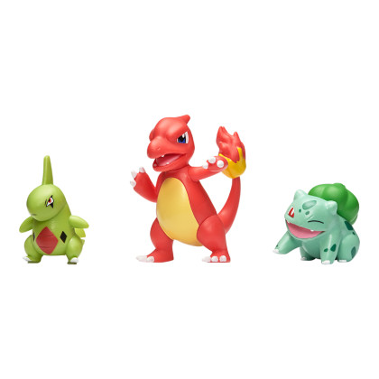 Pokémon figurky, 3-pack