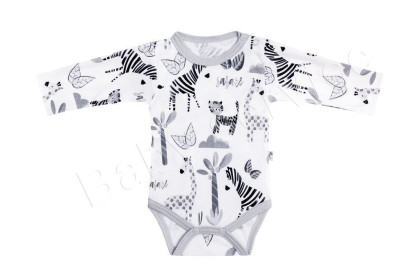 Rostoucí body zavinovací Safari šedá Česká výroba Babyservice