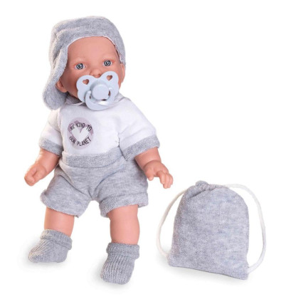 PETIT 12321 Antonio Juan - Realistická panenka se zvuky 27 cm