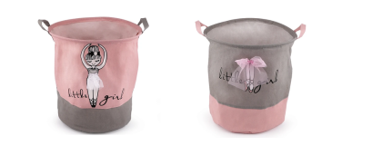 Textilní úložný box baletka