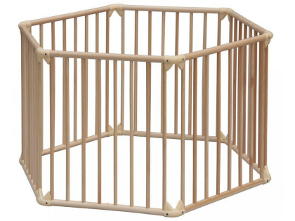 Dětská dřevěná ohrádka Scarlett Fany - přírodní 2. JAKOST