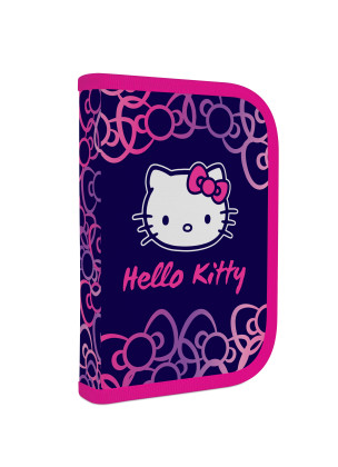 Jednopatrový penál plný Hello Kitty Kids 2015