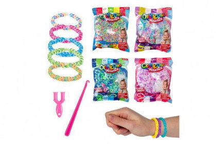 Udělej si svůj náramek - gumičky 5000 ks + náčiní