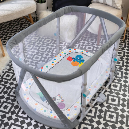 Postýlka s ohrádkou na hraní a klavírem 3 v 1 Kick & Snooze™ 0 m+ Baby Einstein