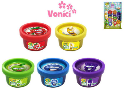 Crayola hmota tvarovací 28 g vonící v kelímku 15 ks