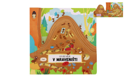 Knížka Co se děje v mraveništi