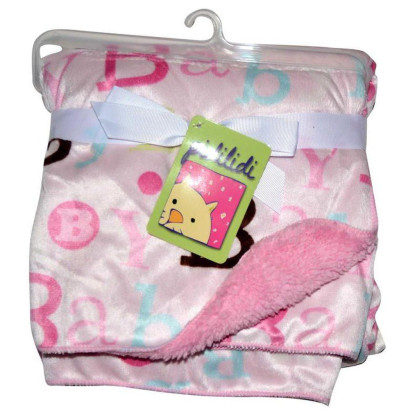 Deka kojenecká oboustranná, Pidilidi růžová