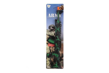 Samopal jiskřící ARMY na setrvačník 62 cm