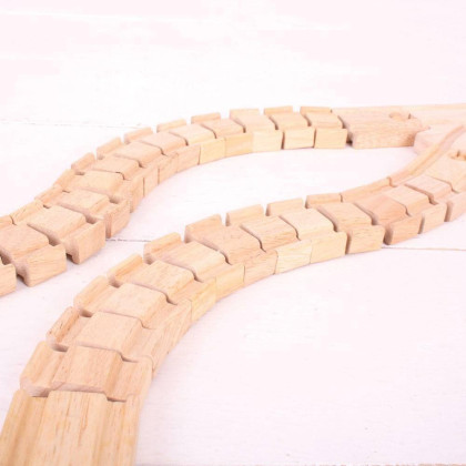 Ohebná kolej 2 kusy Bigjigs Rail