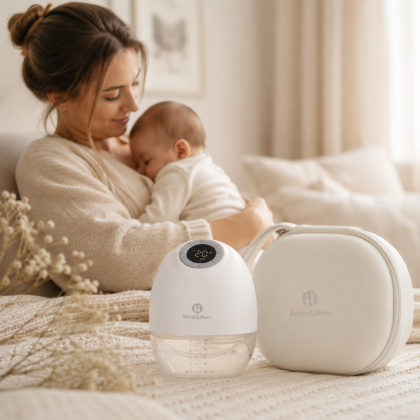 Odsávačka mateřského mléka elektrická handsfree Gaia Petite & Mars