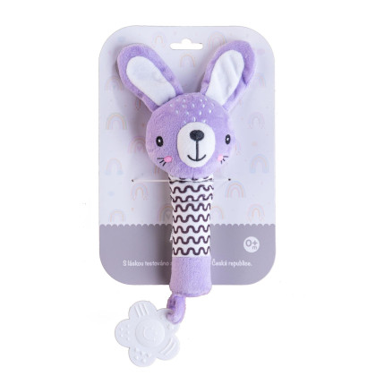 Pískátko/kousátko plyš 25 cm 0 m+ Babyted