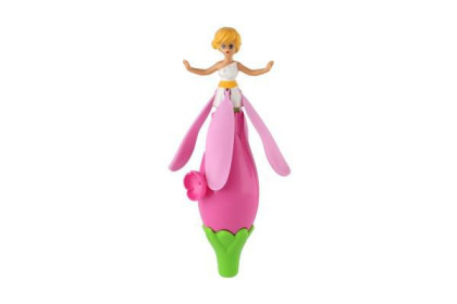 Vystřelovací víla panenka plast 17 cm