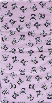 Molitanová matrace do postýlky 120 x 60 x 6 cm barevná Scarlett