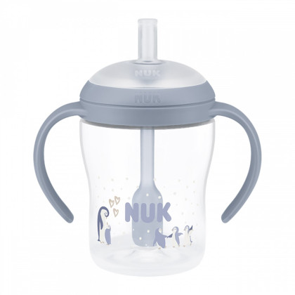 Kojenecká láhev na učení s brčkem 150 ml NUK Perfect Match 
