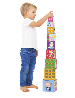 Skládací kostky Peppa Pig Totum