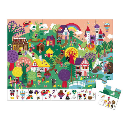 Puzzle Pohádky 24 ks Janod
