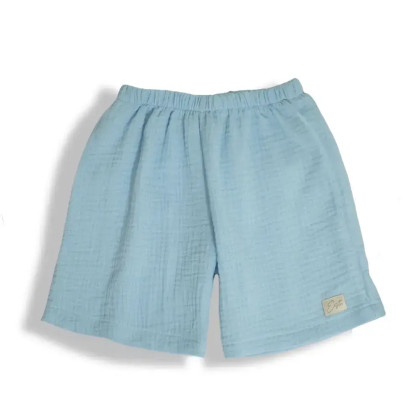 Dětské mušelínové kraťasy Blue Esito