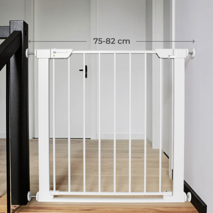 Zábrana do dveří Safe Snap White Kinderkraft