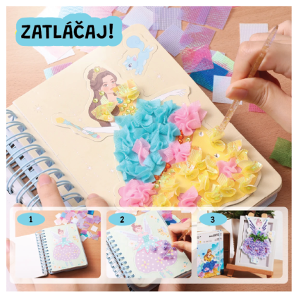 Fashion kreativní kniha Magic Princesses
