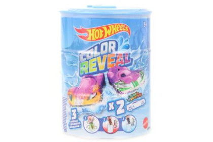 MATTEL HOT WHEELS Color Reveal set 2 autíčka mění barvu ve vodě