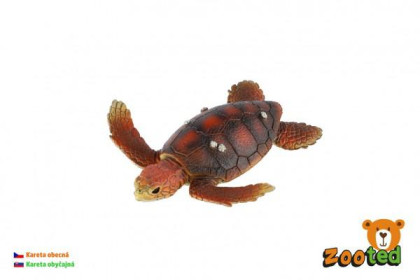 Kareta obecná želva zooted plast 8 cm