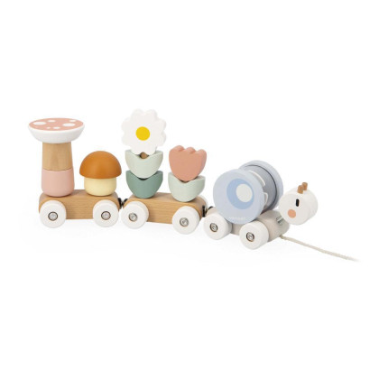 Dřevěný vláček Šnek Sweet Cocoon Janod