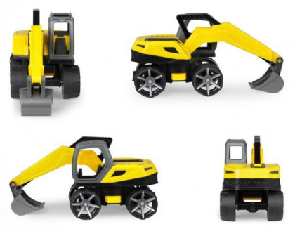 Auto Truxx 2 bagr plast 33 cm s figurkou