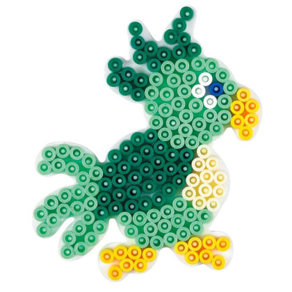 Podložka na zažehlovací korálky Hama Papoušek MIDI