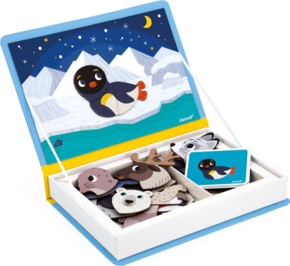 Magnetibook Polární zvířátka Magnetická kniha Janod