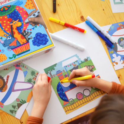 Tvoření magickými fixy Cestování Créa Lign