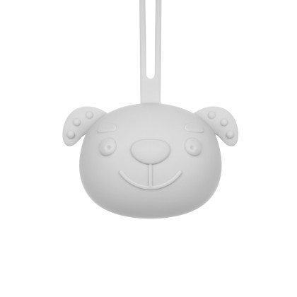 Silikonové pouzdro na dudlík pejsek Akuku 