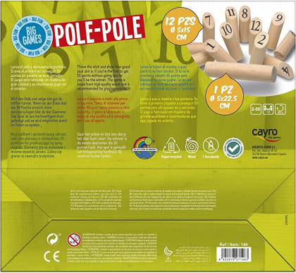 Venkovní kuželky Pole - Pole Cyaro