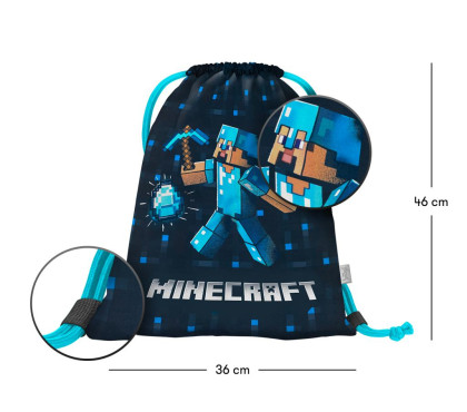 Sáček Minecraft Blue Axe Baagl
