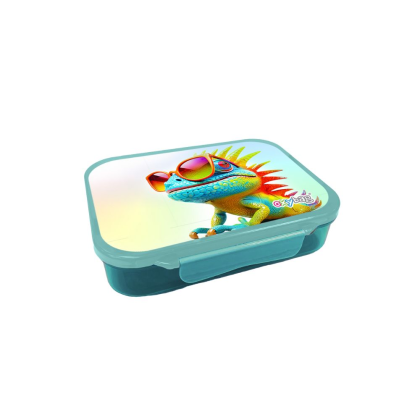 Box na svačinu s přihrádkami crazy animals OxyBag