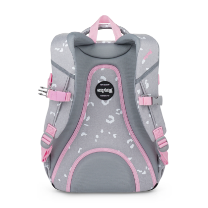 Studentský batoh Oxy Scooler Grey geometric OxyBag